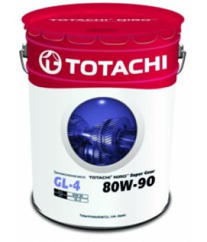 Трансмиссионное  масло TOTACHI NIRO Super Gear GL-4 80W-90, 19л