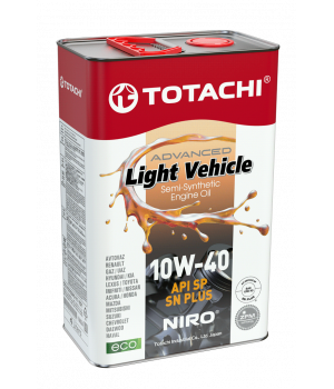 Моторное масло TOTACHI NIRO LV Semi-Synthetic 10W-40, 4л