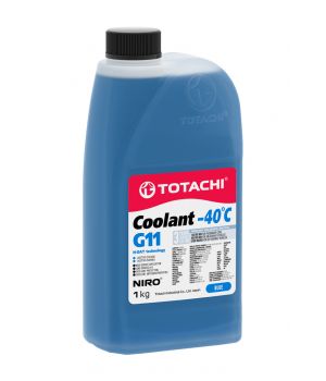 Антифриз готовый TOTACHI NIRO COOLANT Blue -40C G11, 1кг