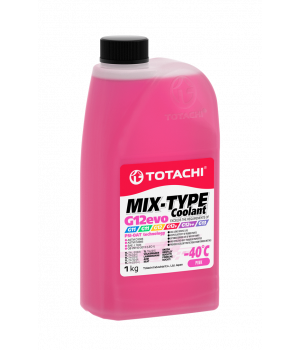 Антифриз готовый TOTACHI MIX-TYPE COOLANT Pink -40C G12evo, 1кг