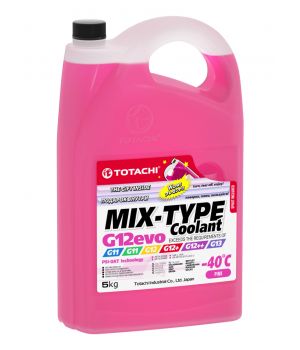 Антифриз готовый TOTACHI MIX-TYPE COOLANT Pink -40C G12evo, 5кг