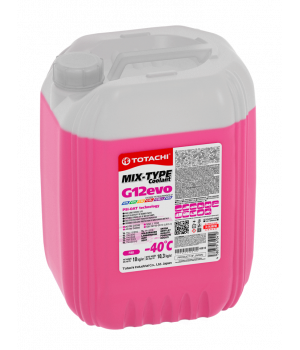 Антифриз готовый TOTACHI MIX-TYPE COOLANT Pink -40C G12evo, 10кг