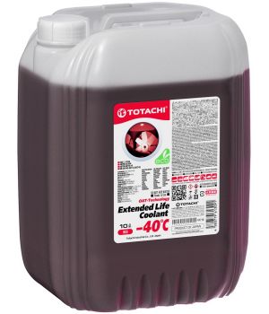Антифриз готовый TOTACHI ELC Red -40C, 10л