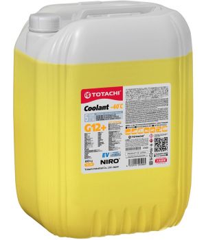 Антифриз готовый TOTACHI NIRO COOLANT Yellow -40C G12+, 20л