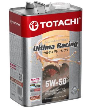 Моторное масло TOTACHI ULTIMA RACING UHP Fully Synthetic 5W-50 SP/A3/B4, 4л