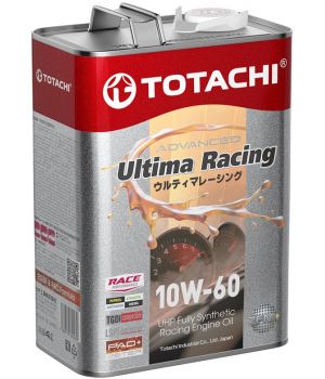 Моторное масло TOTACHI ULTIMA RACING UHP Fully Synthetic 10W-60 SP/A3/B4, 4л