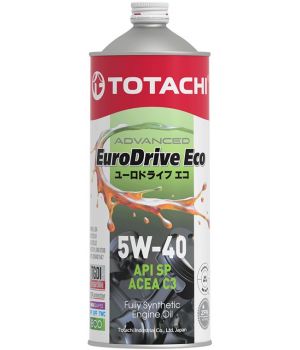 Моторное масло TOTACHI EURODRIVE ECO Fully Synthetic 5W-40 SP/C3, 1л