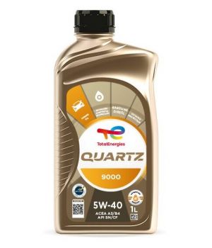 Моторное масло Total QUARTZ 9000 5W-40, 1л