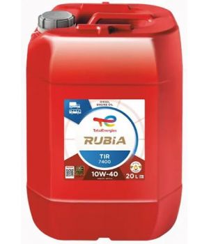 Моторное масло Total RUBIA TIR 7400 10W-40, 20л