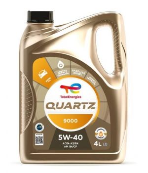 Моторное масло Total QUARTZ 9000 5W-40, 4л