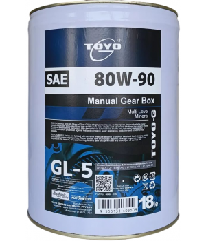 Трансмиссионное масло TOYO-G Manu 80W-90,  GL-5, 18л