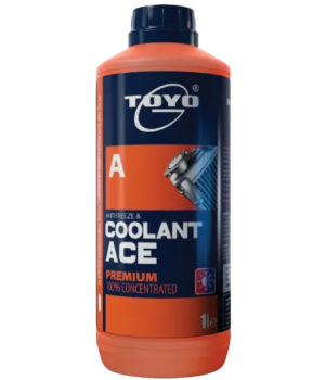 Антифриз TOYO-G Ace Orange красный (концентрат), 1л