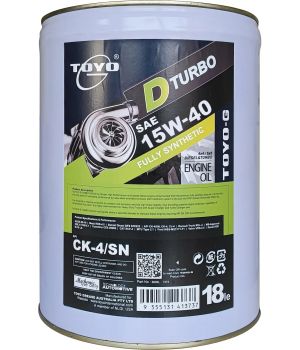 Моторное масло TOYO-G D-Turbo 15W-40, 18л