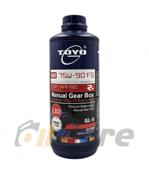 Трансмиссионное масло TOYO-G Top Range 75W-90 (R+) GL-5 LSD, 1л