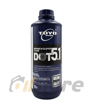 Тормозная жидкость TOYO-G Brake and Clutch Fluid DOT 5.1, 1л