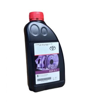 Тормозная жидкость TOYOTA Brake & Clutch Fluid DOT-5.1, 1л