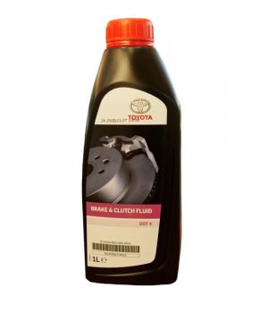 Тормозная жидкость TOYOTA Brake & Clutch Fluid DOT-4, 1л