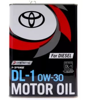 Моторное масло TOYOTA Motor Oil DL-1 0W-30, 4л