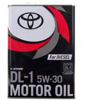 Моторное масло TOYOTA Motor Oil DL-1 5W-30, 4л