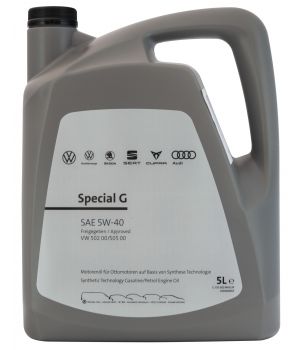 Моторное масло VAG Special G 5W-40, 5л