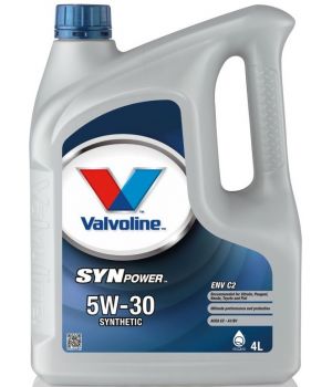 Моторное масло Valvoline SynPower ENV C2 5W-30, 4л