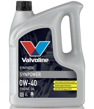 Моторное масло Valvoline SynPower 0W-40, 4л