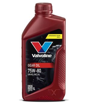 Трансмиссионное масло Valvoline Gear Oil 75W-80, 1л