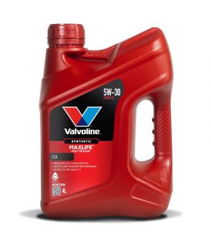 Моторное масло Valvoline MaxLife C3 5W-30, 4л