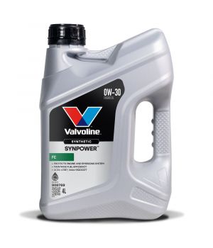Моторное масло Valvoline SynPower FE 0W-30, 4л