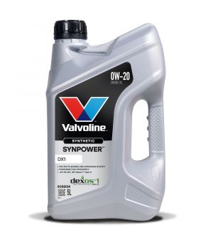 Моторное масло Valvoline SynPower DX1 0W-20, 5л
