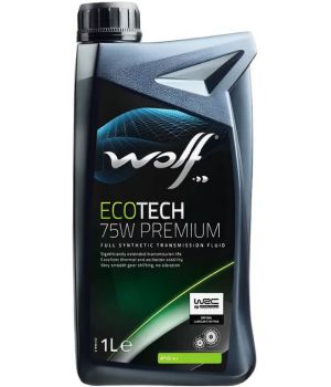 Трансмиссионное масло WOLF ECOTECH 75W PREMIUM, 1л