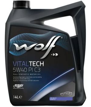 Моторное масло WOLF VITALTECH PI C3 5W-40, 4л