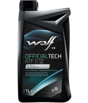 Трансмиссионное масло WOLF OFFICIALTECH ATF D VI, 1л