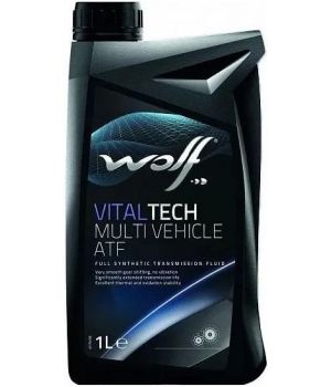 Трансмиссионное масло WOLF VITALTECH MULTI VEHICLE ATF, 1л