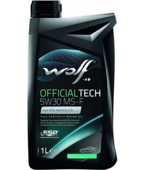 Моторное масло WOLF OFFICIALTECH MS-F 5W-30, 1л