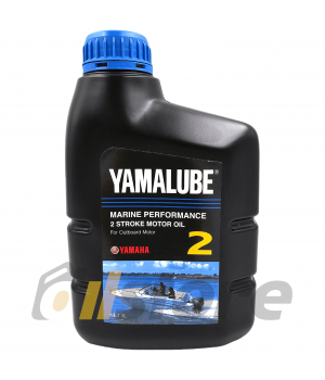 Моторное масло Yamaha YAMALUBE 2 Marine Mineral Oil, 1л