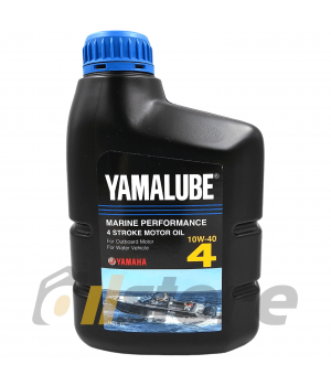 Моторное масло Yamaha YAMALUBE 4 10W-40 Marine Performance Oil, 1л