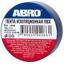 Лента изоляционная ABRO 18x9,1х0,12мм ПВХ синяя ET-912-18-10-BLU-RW