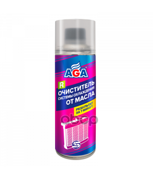 Очиститель системы охлаждения от масла 335 мл AGA 704R