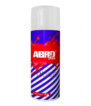 Краска-спрей акриловая ABRO № 40 белая, 400мл SPO-040-R