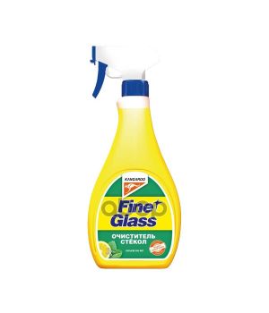 Очиститель стекол Fine glass - ароматизированный лимон-мята б/салф KANGAROO, 500мл 320121