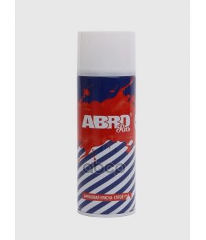 Краска-спрей акриловая ABRO RUS № 1007 белая матовая, 520мл SPO-1007-R