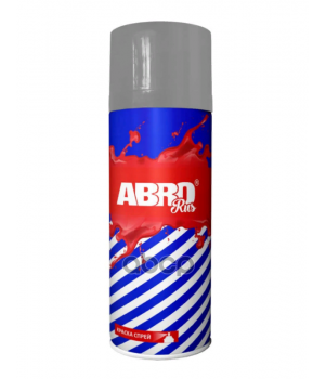 Краска-спрей акриловая ABRO RUS № 89 серая (для пластика), 520мл SPOP-089-R