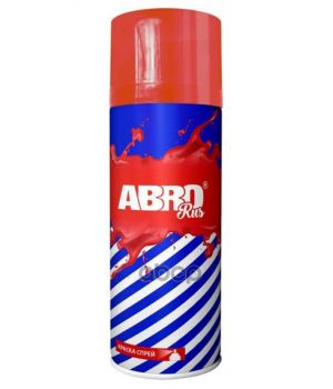 Краска-спрей акриловая ABRO RUS № 06 красная, 520мл SPO-006-R