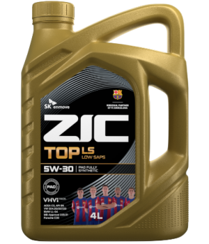 Моторное масло ZIC TOP LS 5W-30, 4л