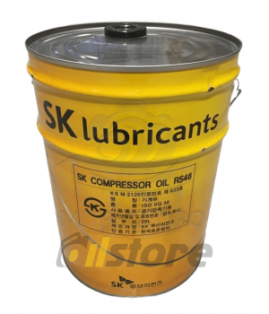 Компрессорное масло ZIC SK COMPRESSOR OIL RS 46, 20л