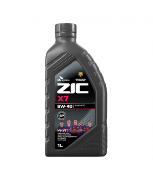 Моторное масло ZIC X7 5W-40, 1л