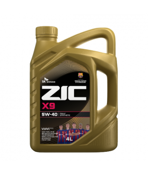 Моторное масло ZIC X9 5W-40, 4л