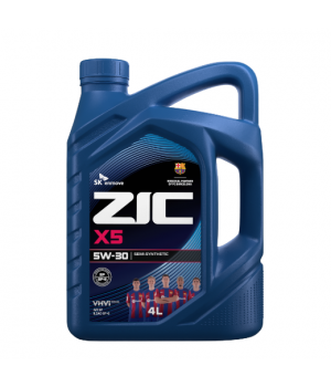 Моторное масло ZIC X5 5W-30, 4л