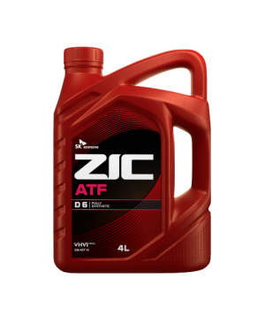 Трансмиссионное масло ZIC ATF DEXRON 6, 4л